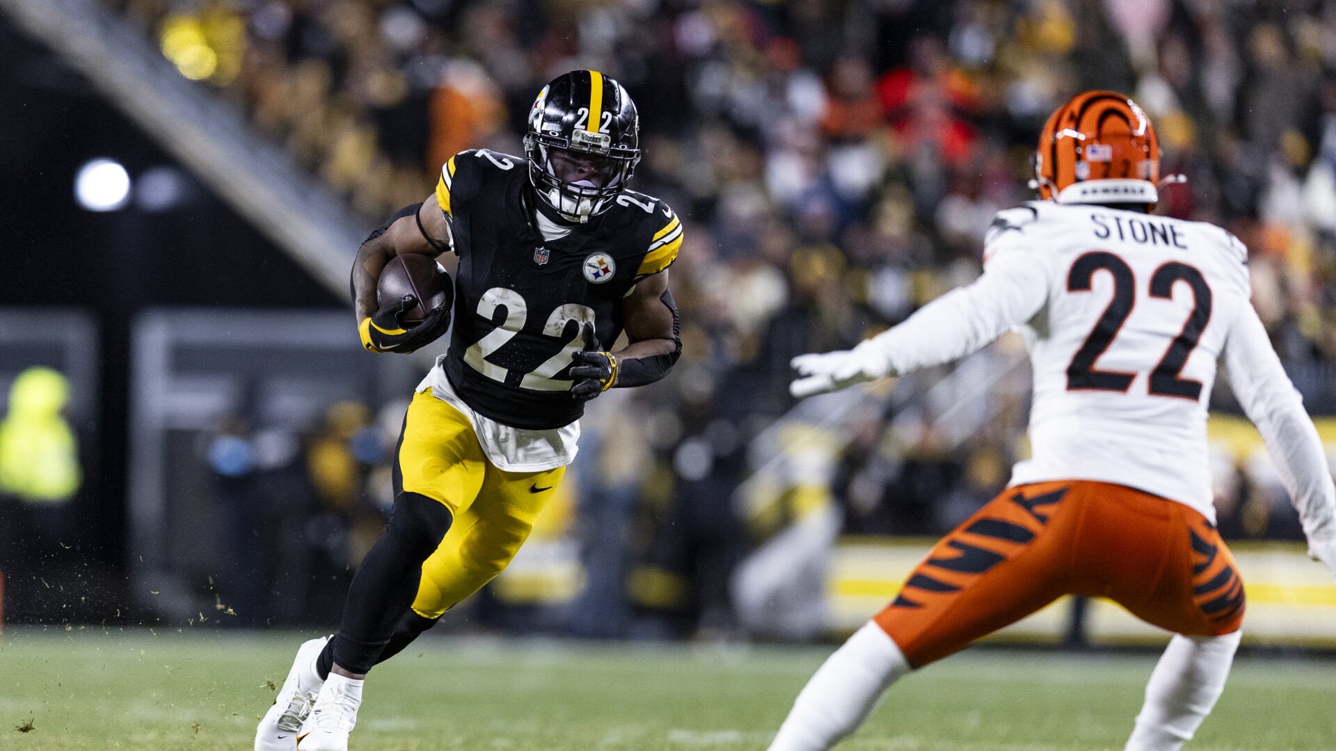 Najee Harris visiting with Giants on Monday