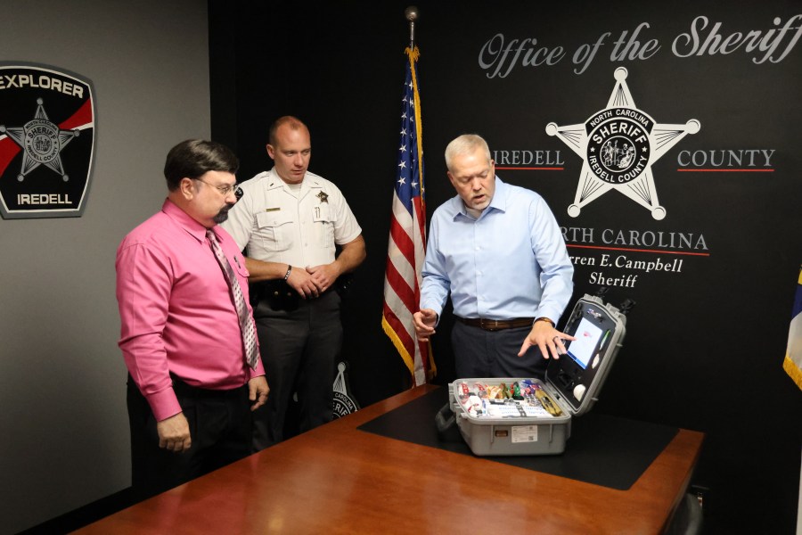 New life-saving trauma kits placed in Iredell County Schools