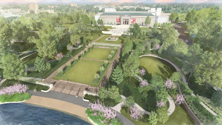 Restoration to begin on the Fine Arts Garden at the Cleveland Museum of Art
