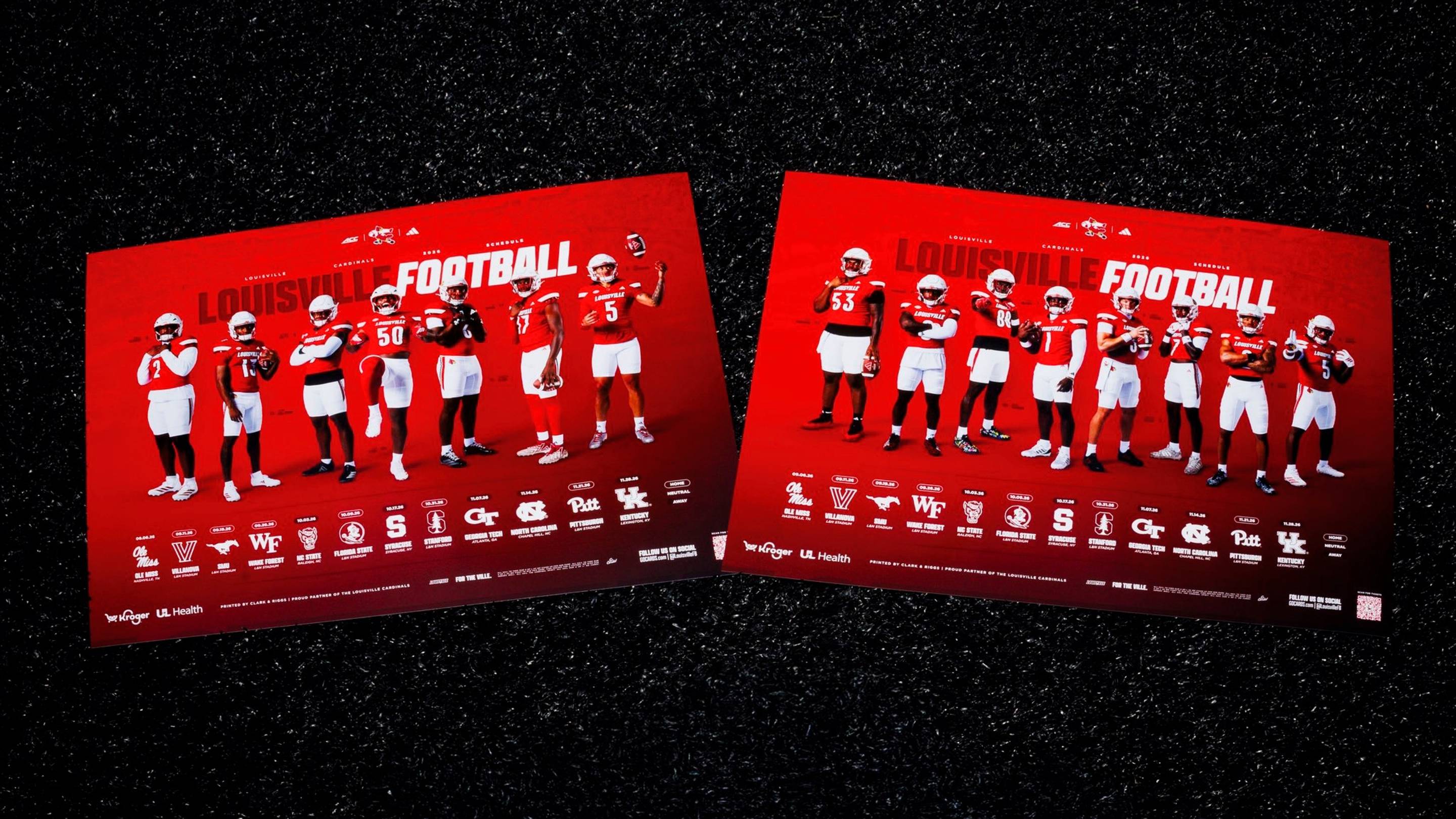 Louisville Football Schedule Posters Available Thursday