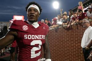 OU football: Omarion Robinson says 'It's time to get dirty' in Sooners fall camp