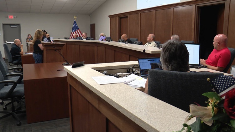 ‘This is our city’: Wright City residents sue city, pack meeting to stop new industrial plant