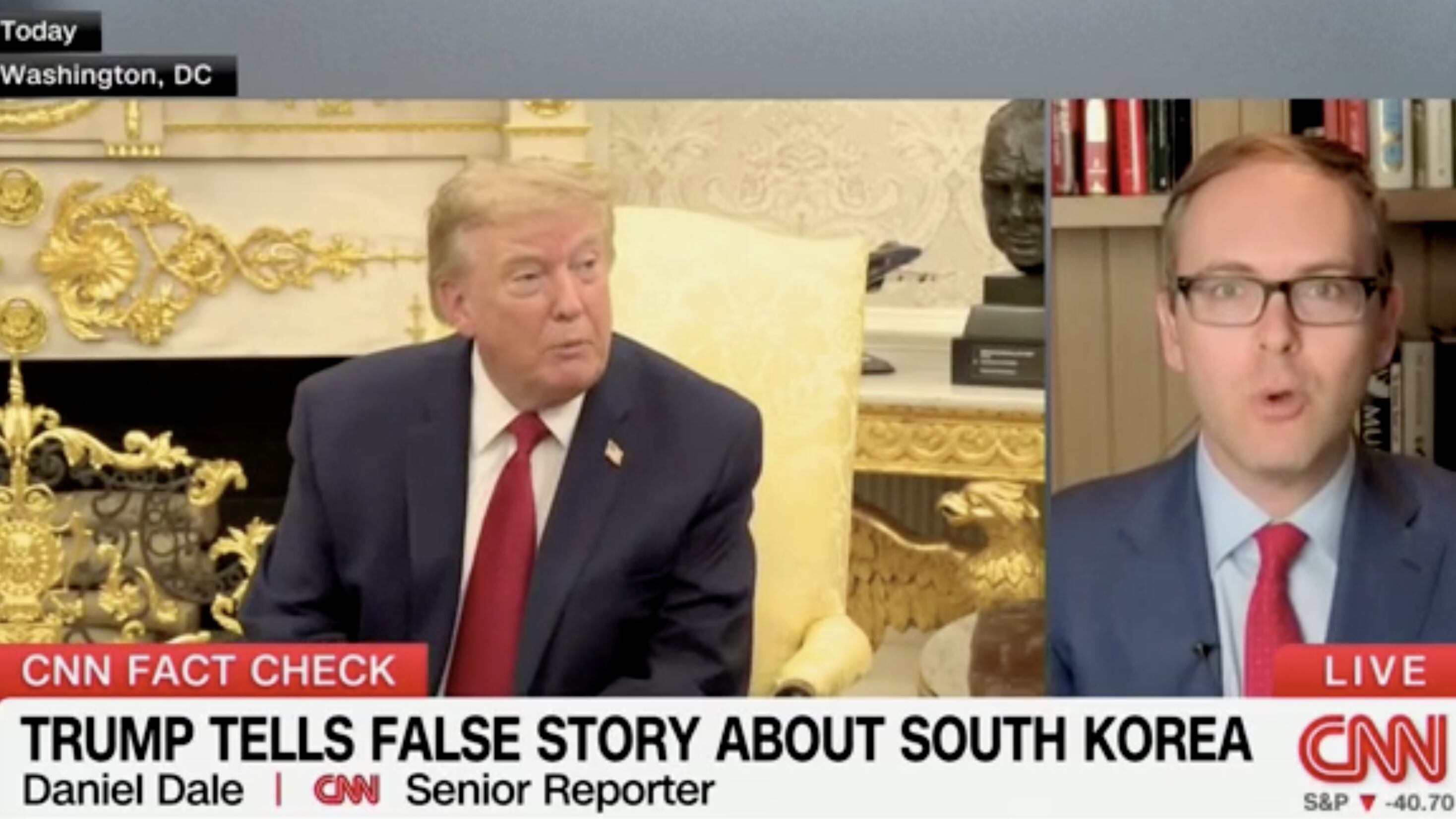 CNN Brutally Fact Checks Trump’s Wild Story