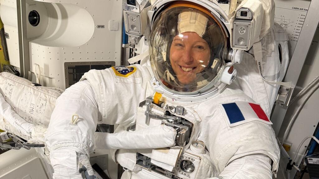 Walking on air: France's Adenot excited ahead of historic space walk