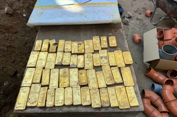 Builders uncover £7.6m in gold coins and bars during renovation work