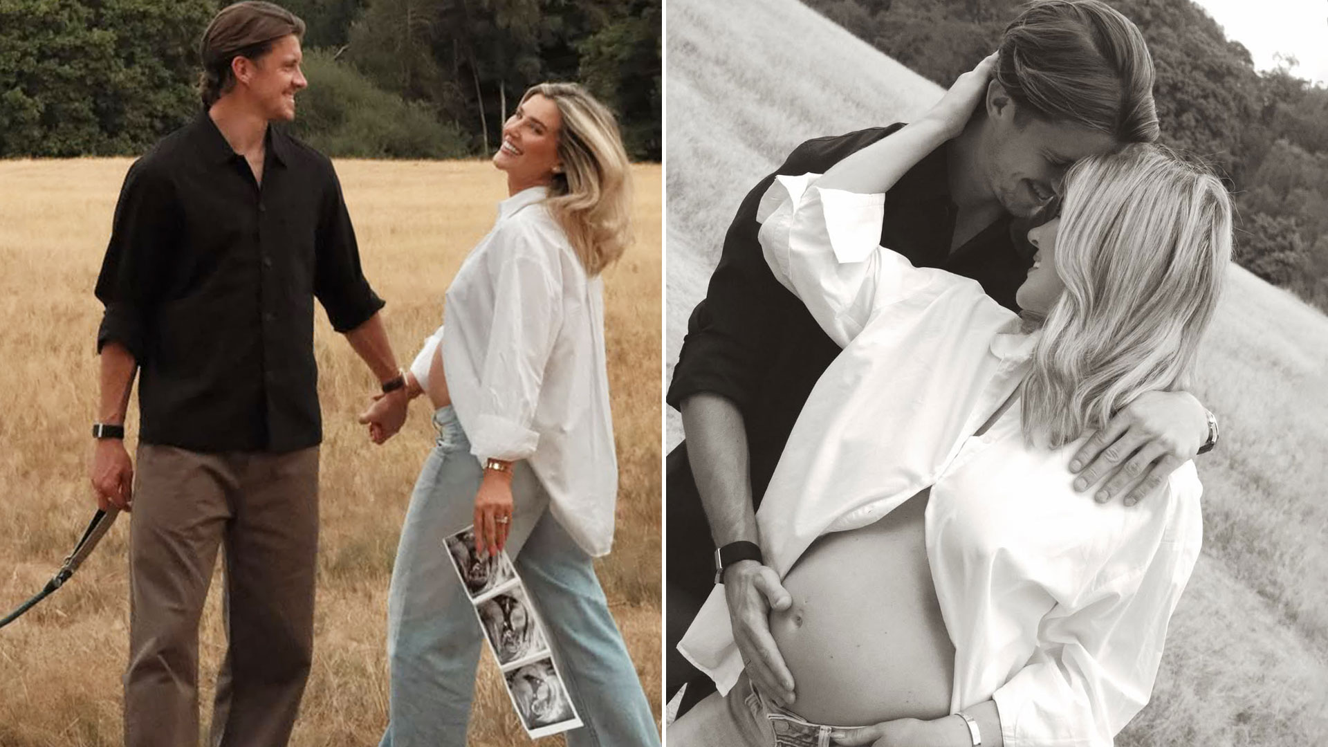 Conor Gallagher to become a dad as Tottenham star and model fiancee Aine May announce pregnancy