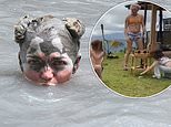 S Club 7's Hannah Spearritt's gives a glimpse at her off-grid living in Costa Rica as she says she is 'building the dream' after quitting fame in the UK