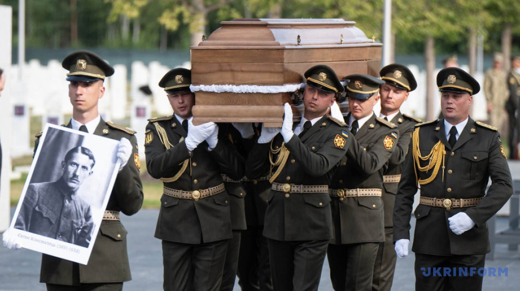 Ukrainian leader Konovalets reburied at National Military Memorial Cemetery – photos