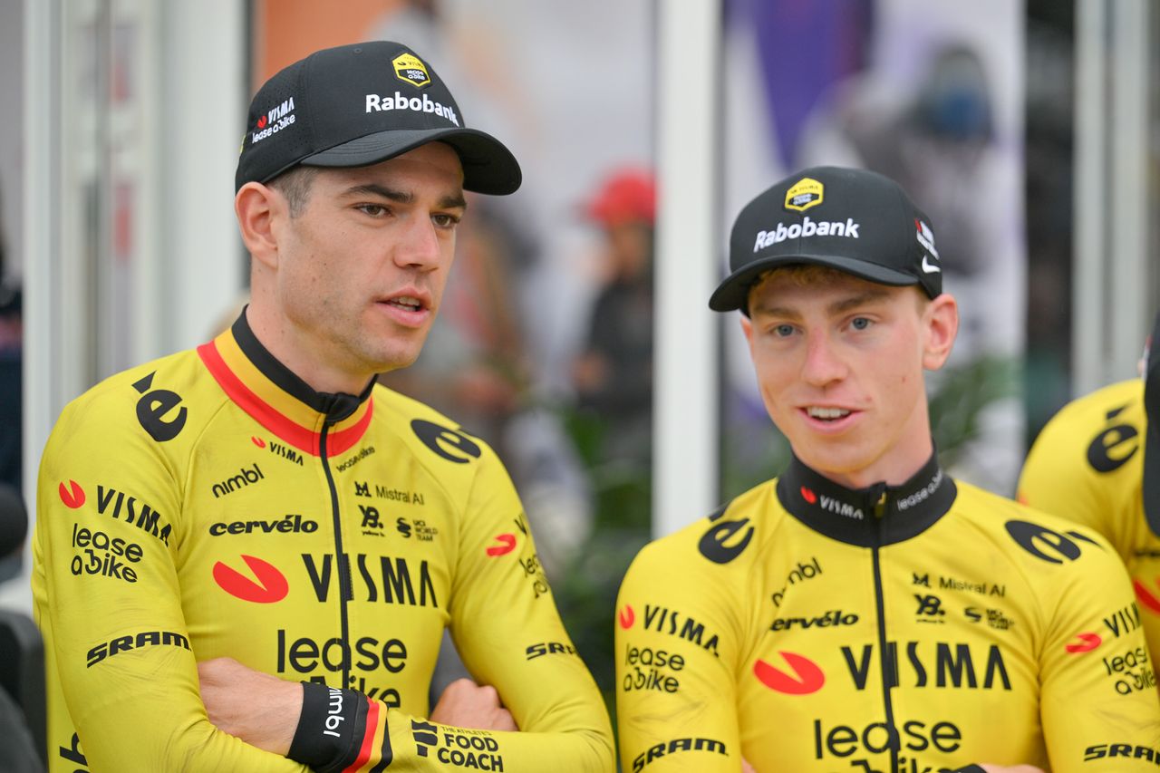 Visma-Lease a Bike to be led by Wout van Aert, Matthew Brennan and Sepp Kuss at Vuelta a Espana
