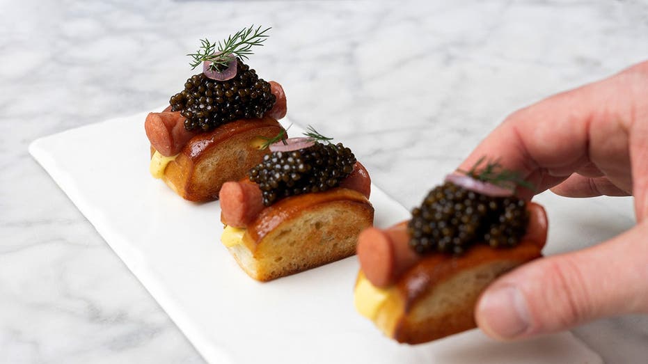 $100 hot dogs get over-the-top treatment with caviar, Wagyu and 24-karat gold