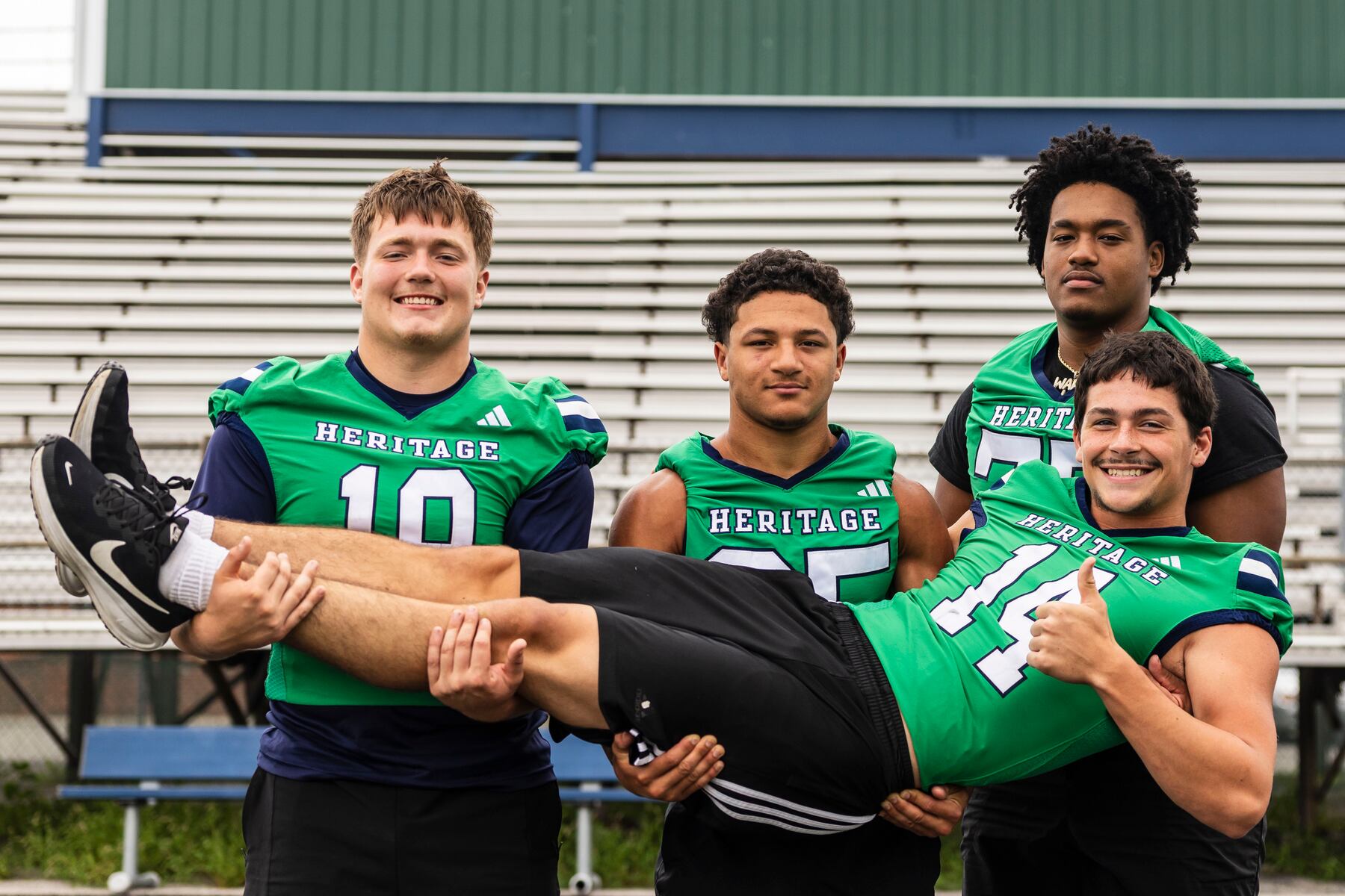 Saginaw Heritage wants to hit the ground running to start 2026 football season