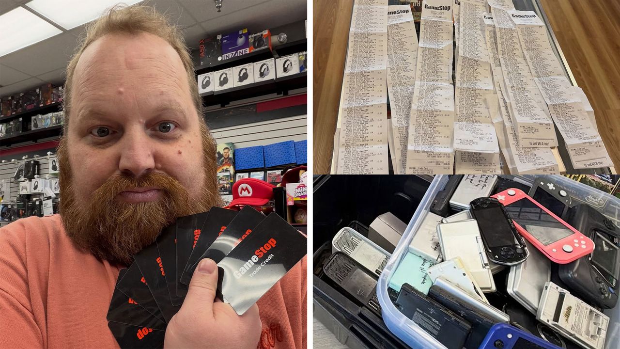 GameStop customer earned over $10,000 in store credit from a stack of broken consoles — traded 'hundreds' of PlayStations, Xboxes, Game Boys, Switches, and more
