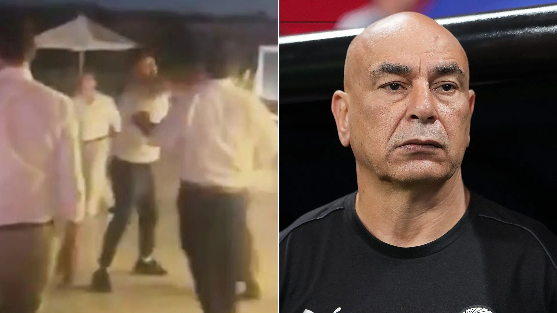 Egypt manager Hossam Hassan ‘collapses due to extreme agitation as his two wives brawl at bar’