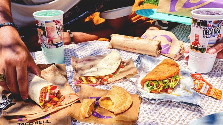 Taco Bell’s latest Decades Menu inspired by 2016 nostalgia