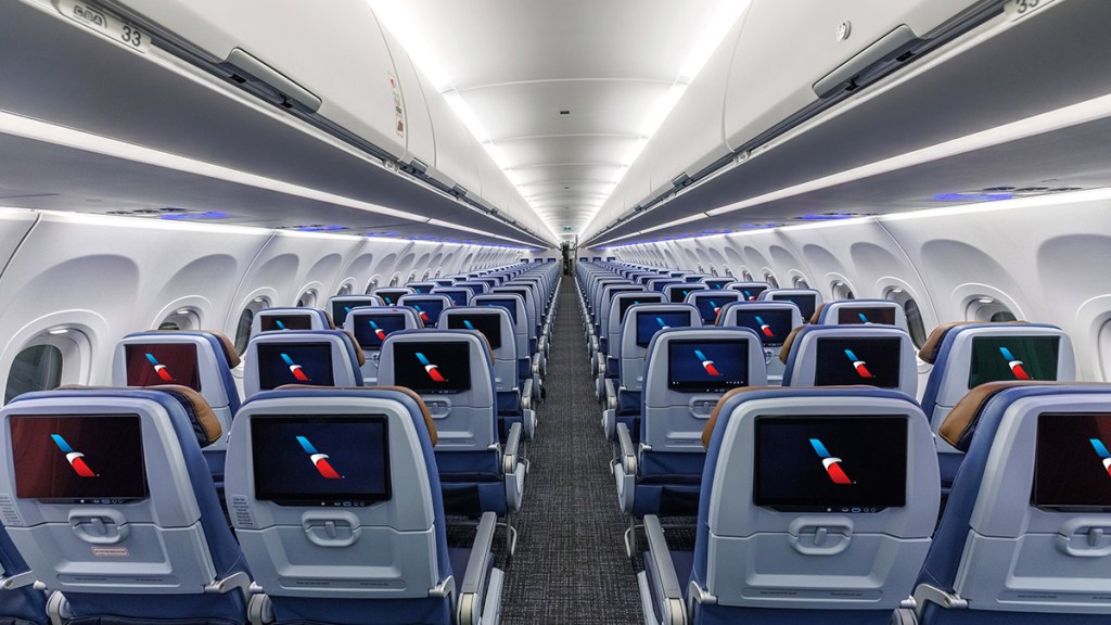 American Cut Seatback Screens to Save Money. Now It’s Playing Catch-Up With Delta and United.
