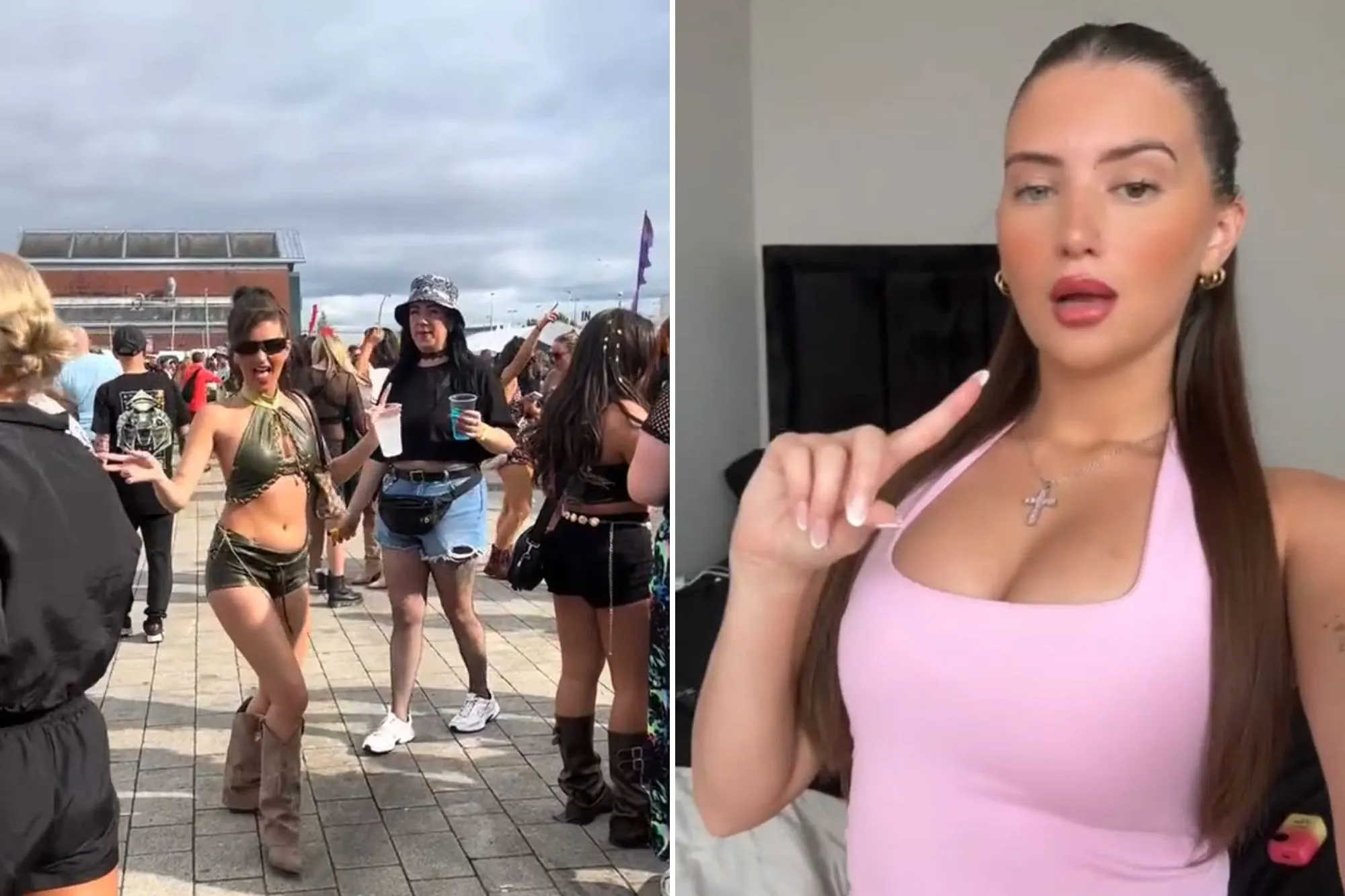 Glam Scots influencer caught smuggling £150k of dope from Thailand poses at music festival months after being jailed
