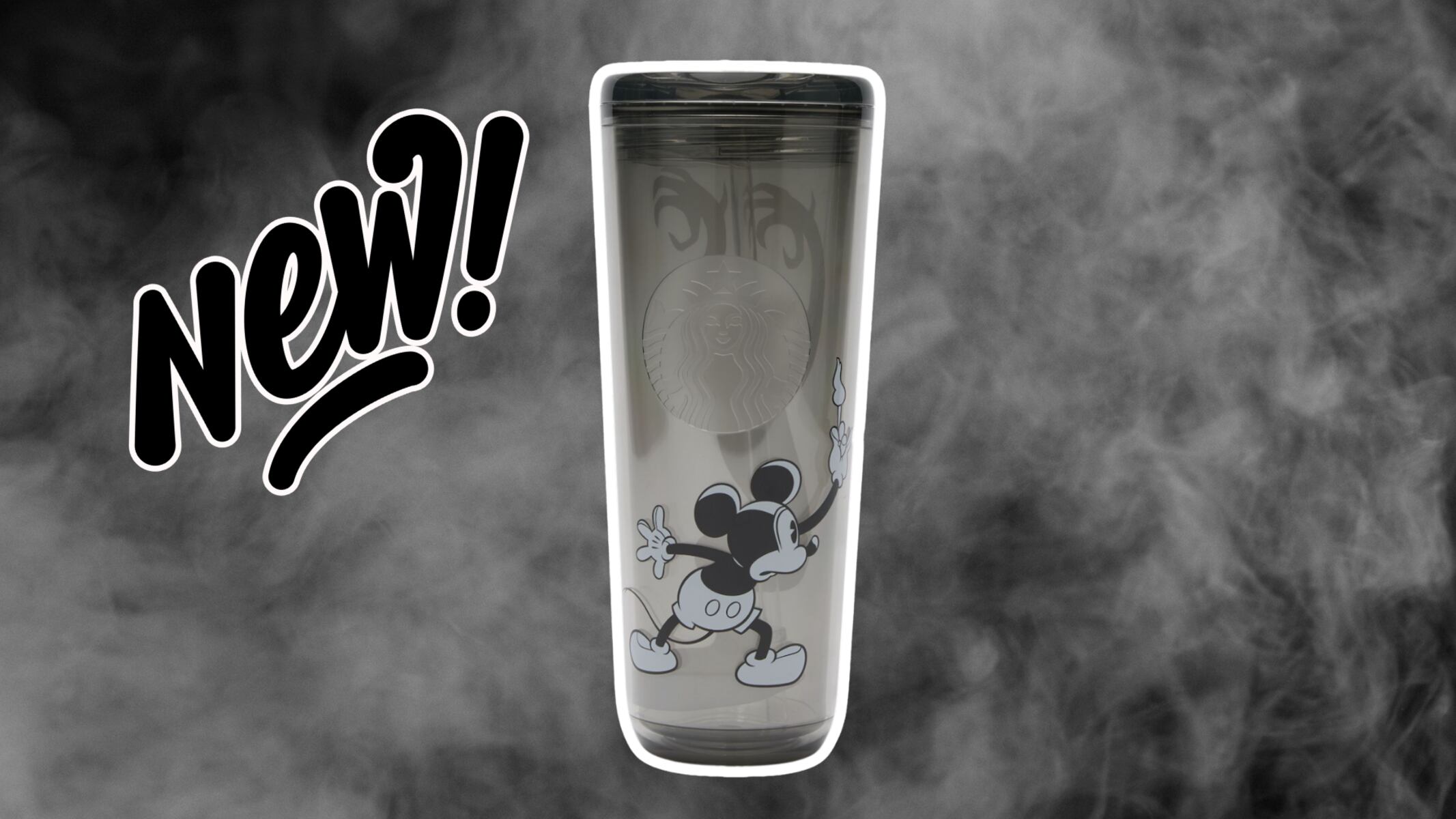 Disney Store may have just created the spookiest Mickey Mouse Starbucks tumbler cup we’ve ever seen