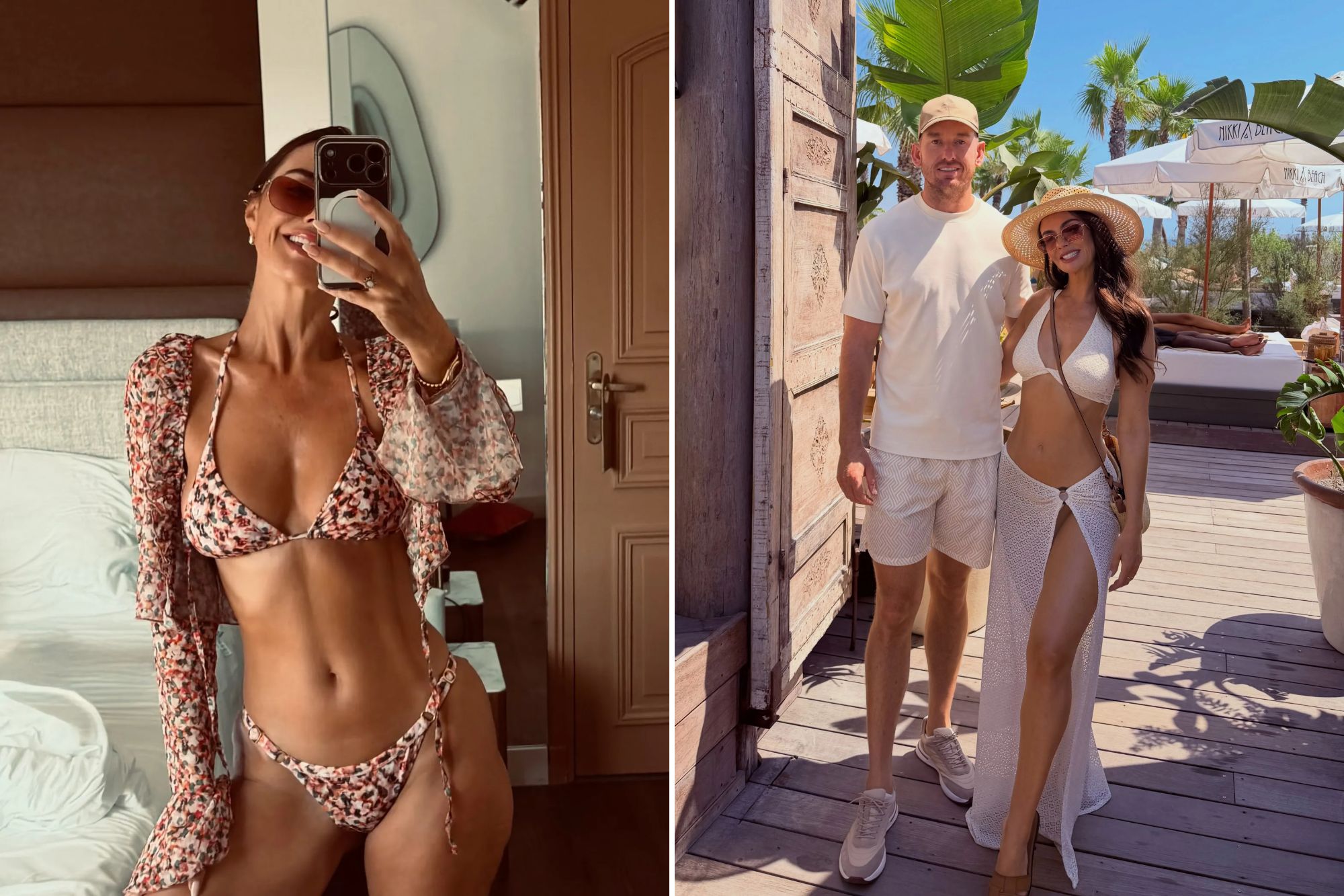 Hollyoaks’ Jen Metcalfe, 42, branded ‘so beautiful’ as she shows off rock hard abs in a bikini on holiday with boyfriend