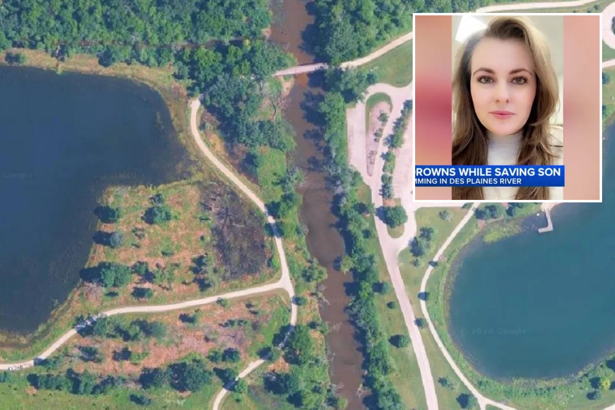 Mum-of-three, 31, drowns after jumping into river to save son, 7, while on family fishing trip