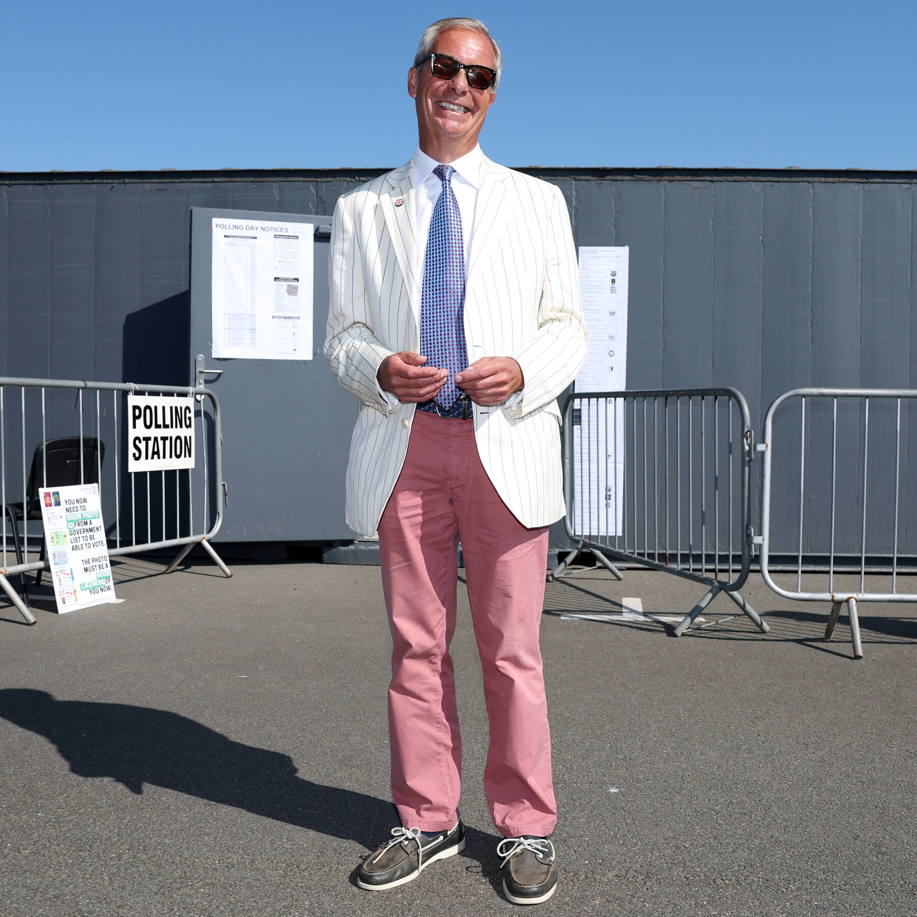 Nigel Farage’s Oddly American Outfit