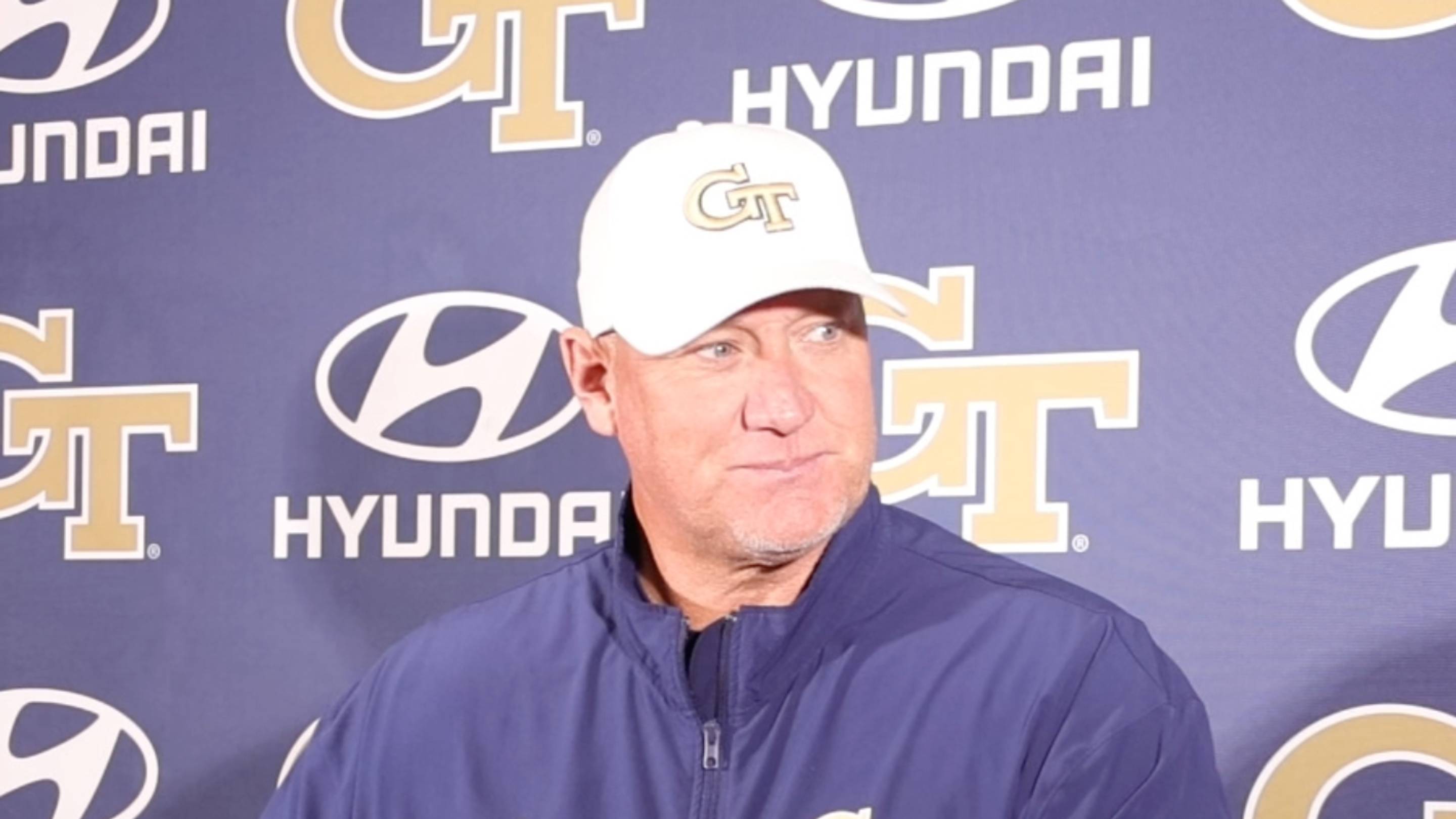 Everything From Georgia Tech QB Coach Chris Weinke After Tuesday's Fall Camp Practice