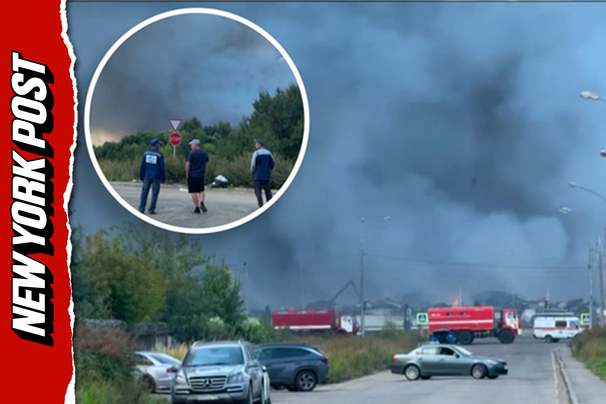 Massive fire rips through Wildberries warehouse in Russia following Ukrainian drone attack