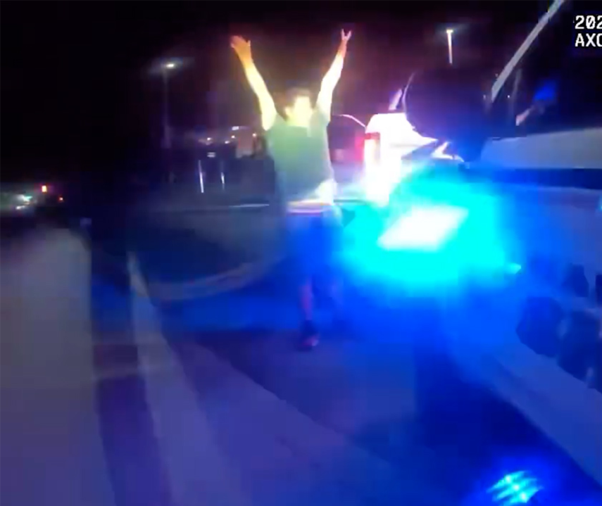 WATCH: Intoxicated driver flees after Florida hit-and-run crash, deputies say