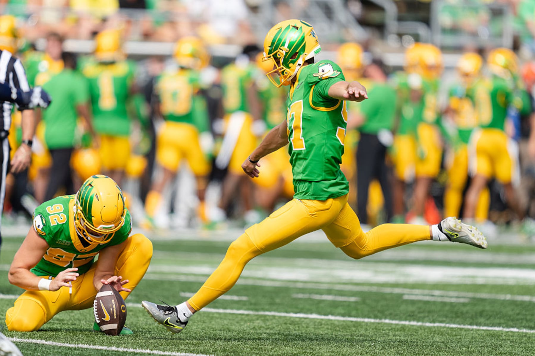 Oregon's rebuilt special teams unit has more experience than you might think