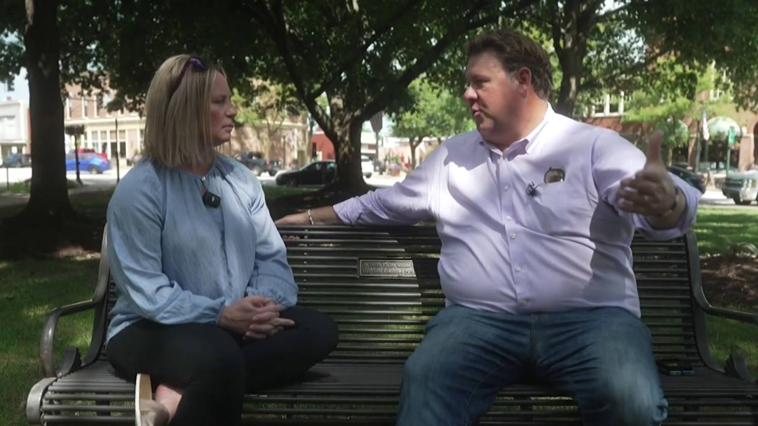 ‘Resign. You’re destroying the country’: Republican voter in key Ohio district slams Trump