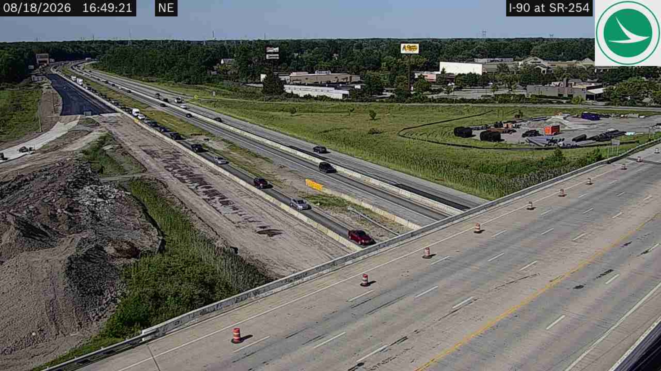 ODOT delays scheduled closing of I-90 ramp