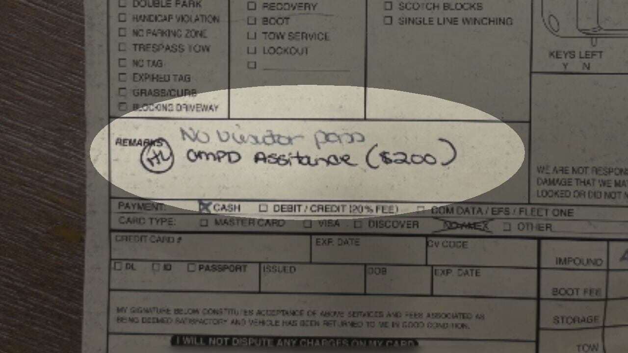 NC Attorney General investigates Charlotte tow company over $200 police fee