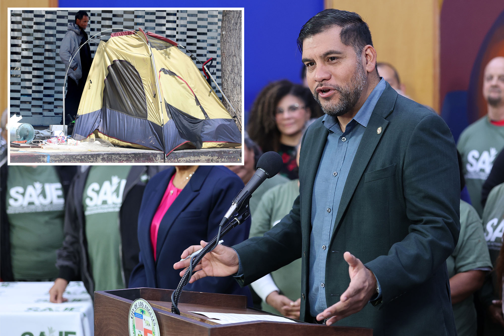 DSA councilmember clears way for homeless to pitch tents in district parks