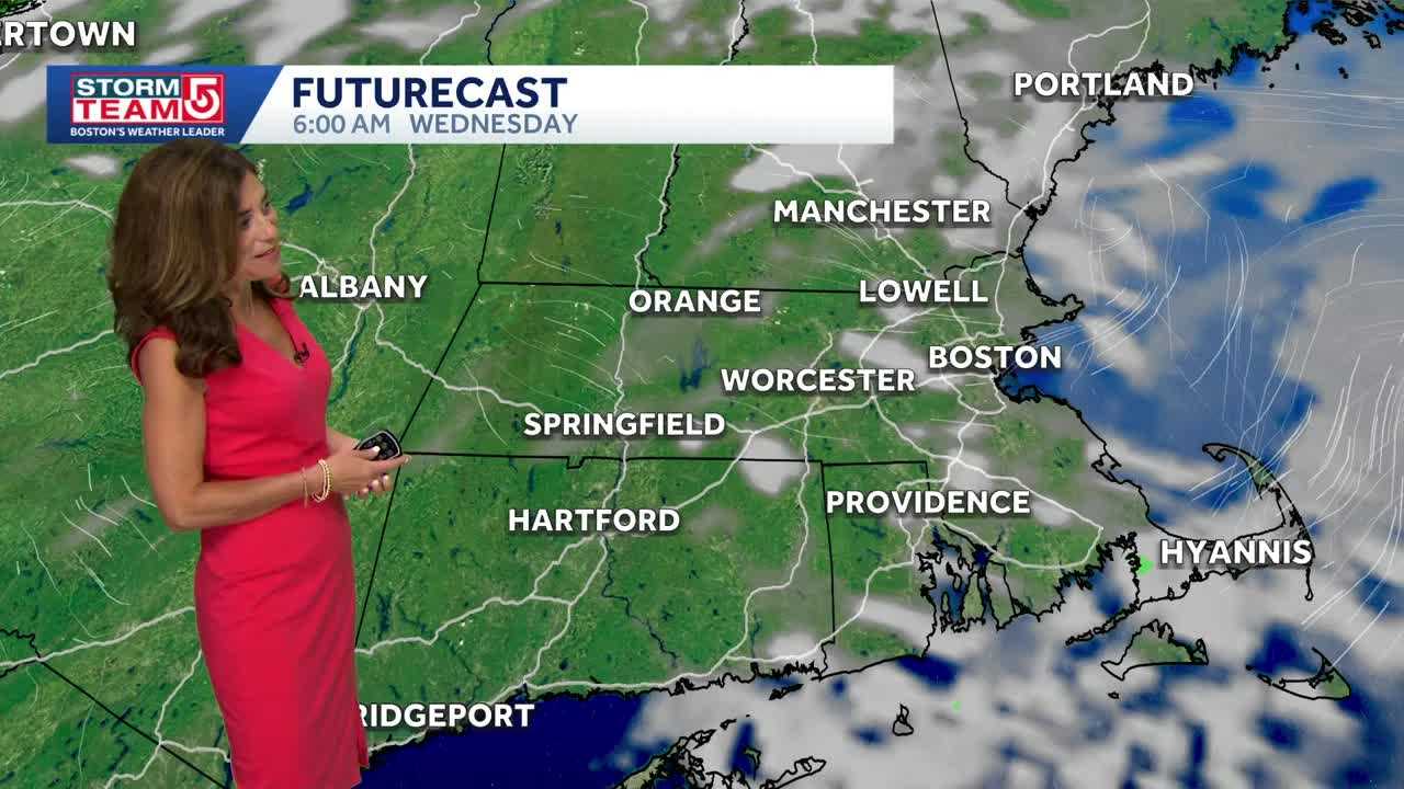 Video: Warmer Wednesday, showers return Thursday