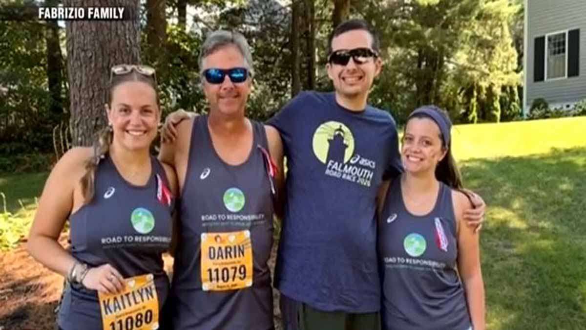 Family runs Falmouth Road Race to support Road to Responsibility