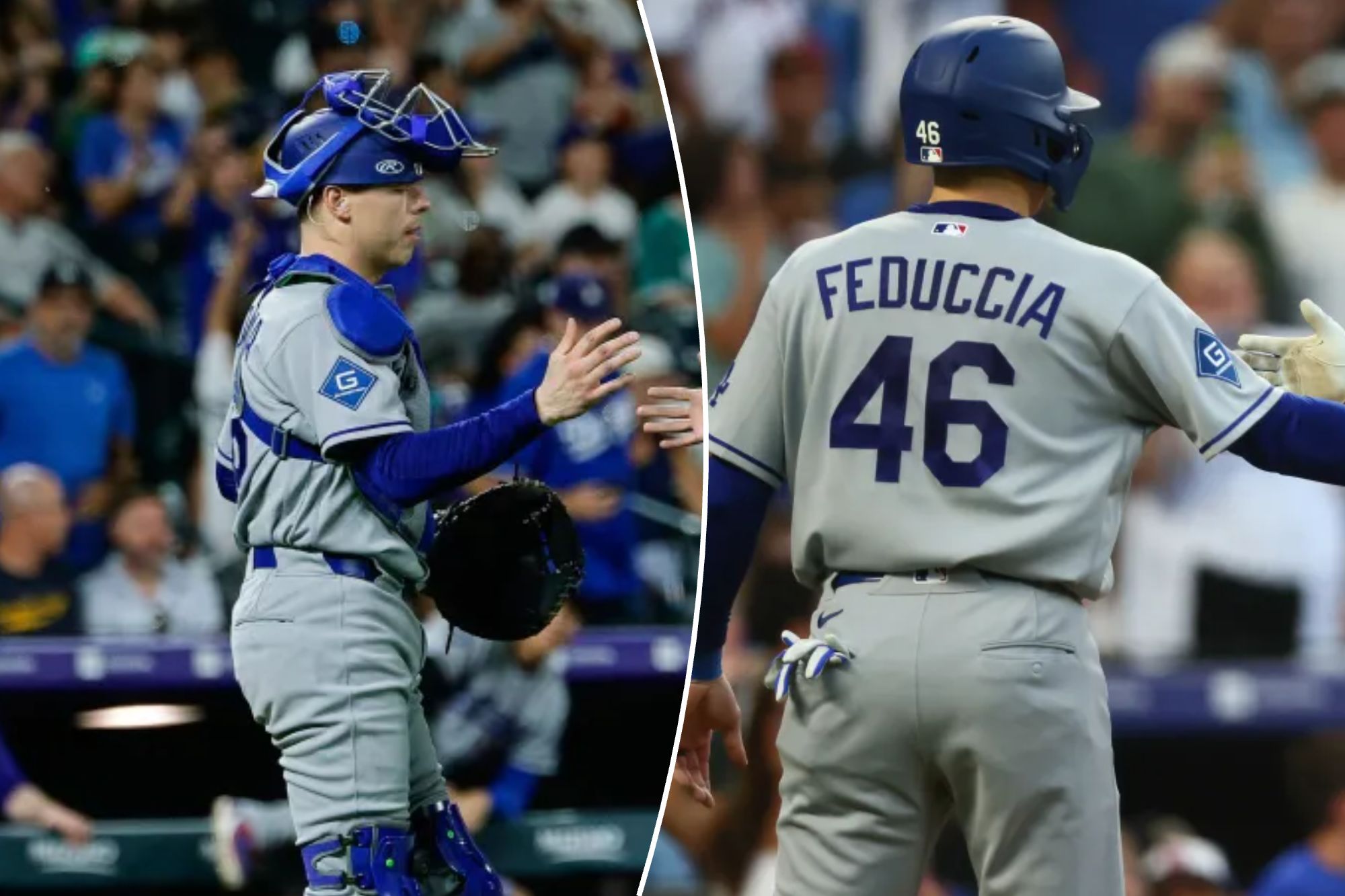 Dodgers catcher makes early exit after stomach bug strikes in dugout