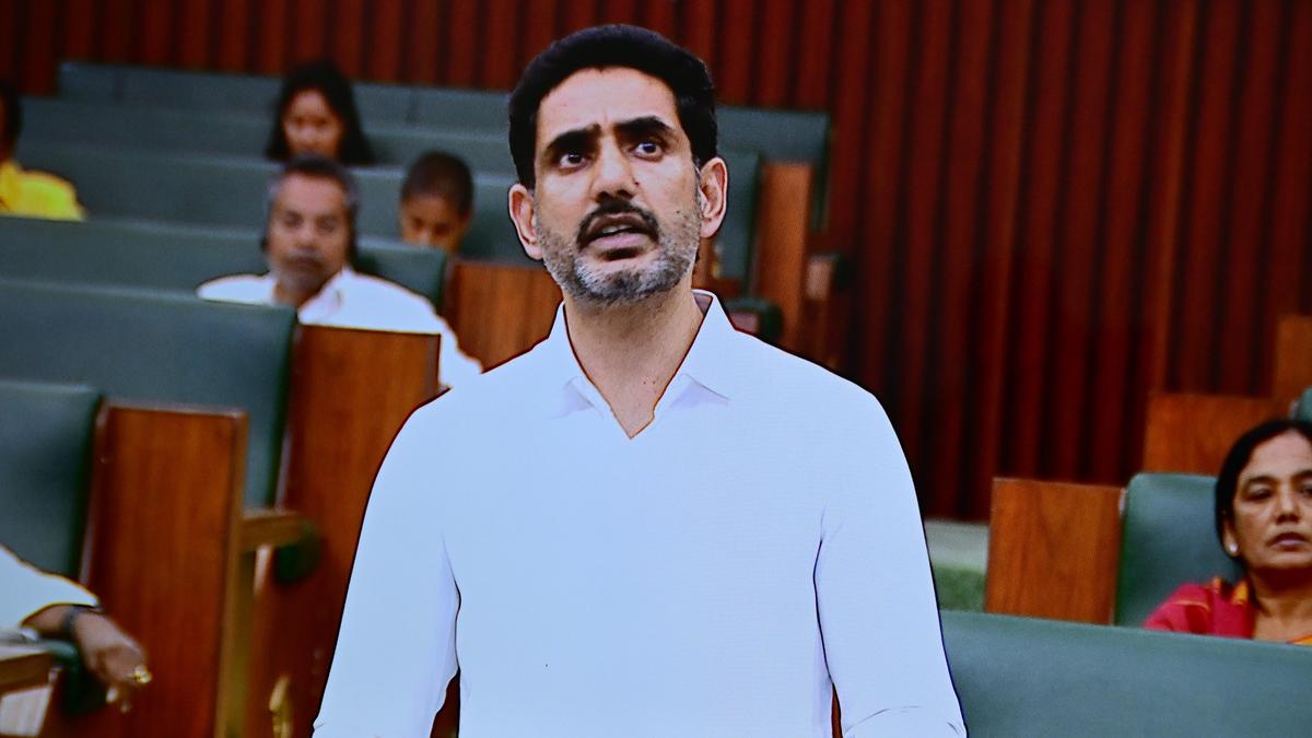 Data centres will not touch Visakhapatnam’s drinking water, Lokesh tells Andhra Assembly