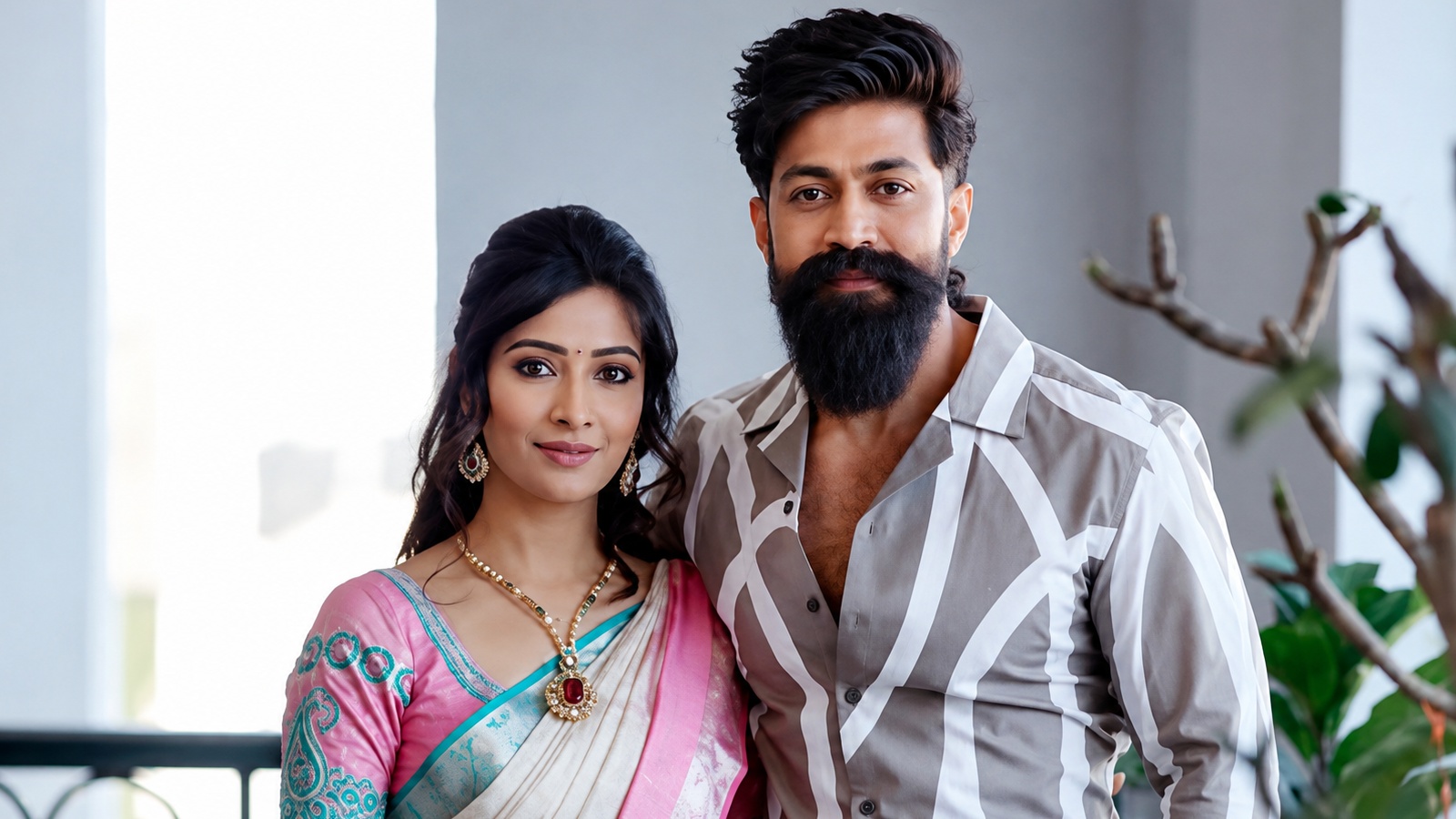 Toxic actor Yash reveals heartwarming reason for following only wife Radhika Pandit on Instagram