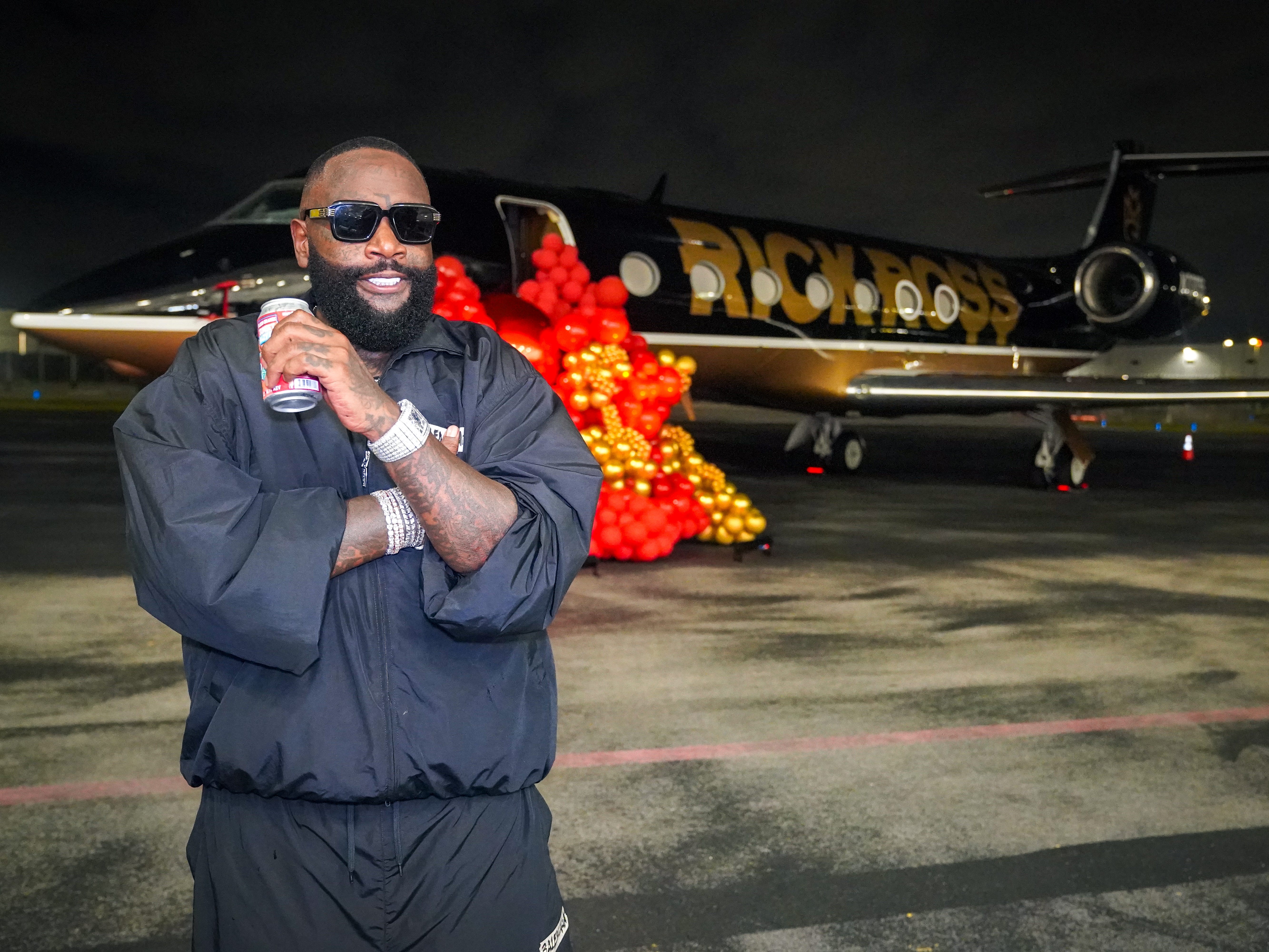 We've got a new in-flight Starlink fan: Rick Ross