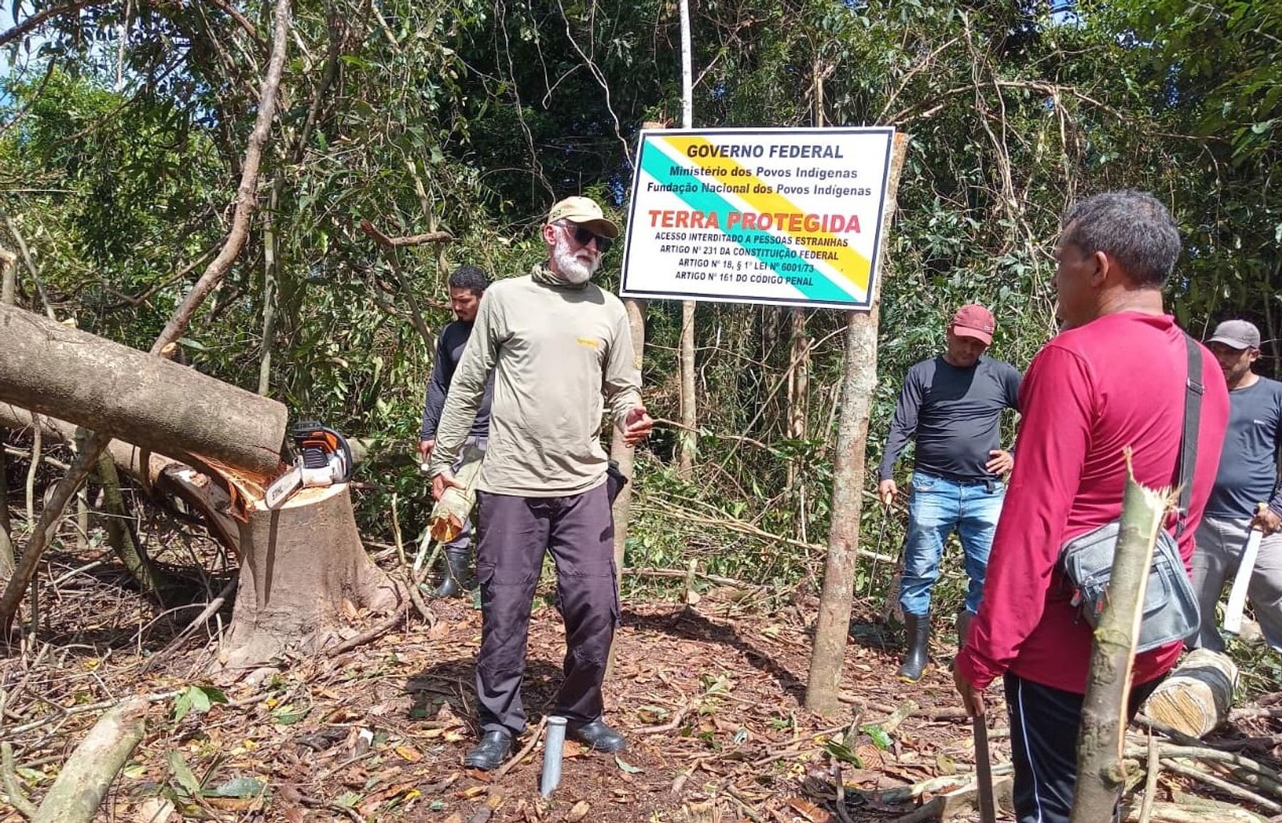 Brazil marks borders for isolated Indigenous group in the Amazon after decades