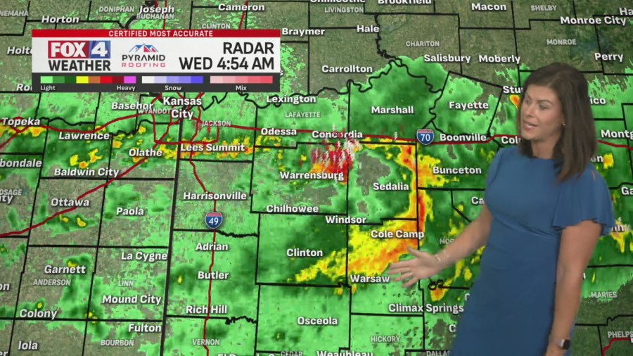 FOX4 Forecast: Stormy start to Wednesday