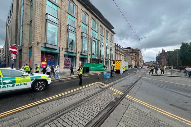 Man falls to his death from top of building in Edinburgh city centre
