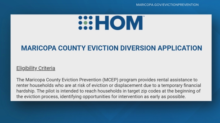 Eviction prevention assistance now being offered in 4 Phoenix ZIP codes