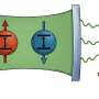 Turning a quantum battery's environmental sensitivity into an advantage