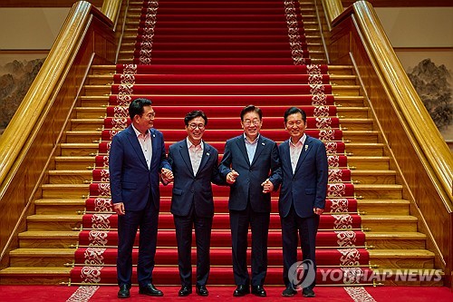 Lee calls for unity among new DP chair, former leadership contenders