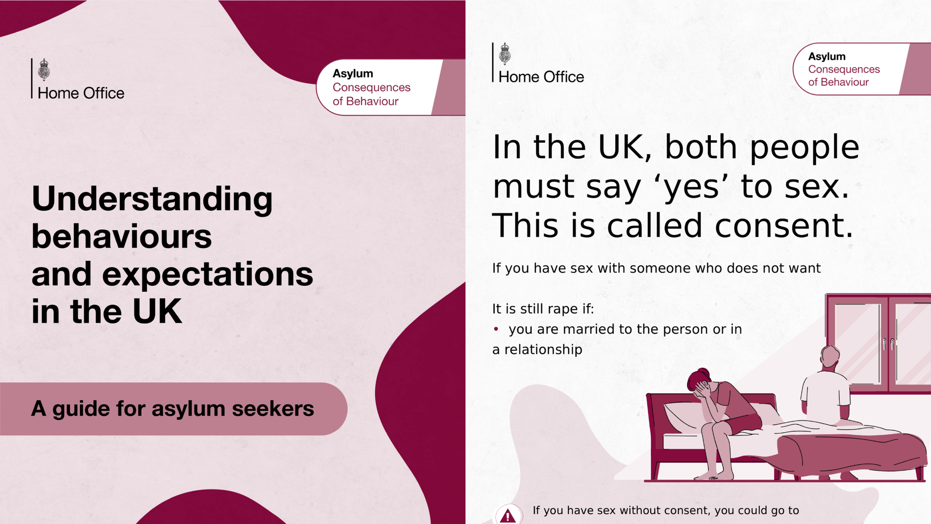 Asylum seekers warned not to make 'kissing sounds' at people in new guidance about living in UK