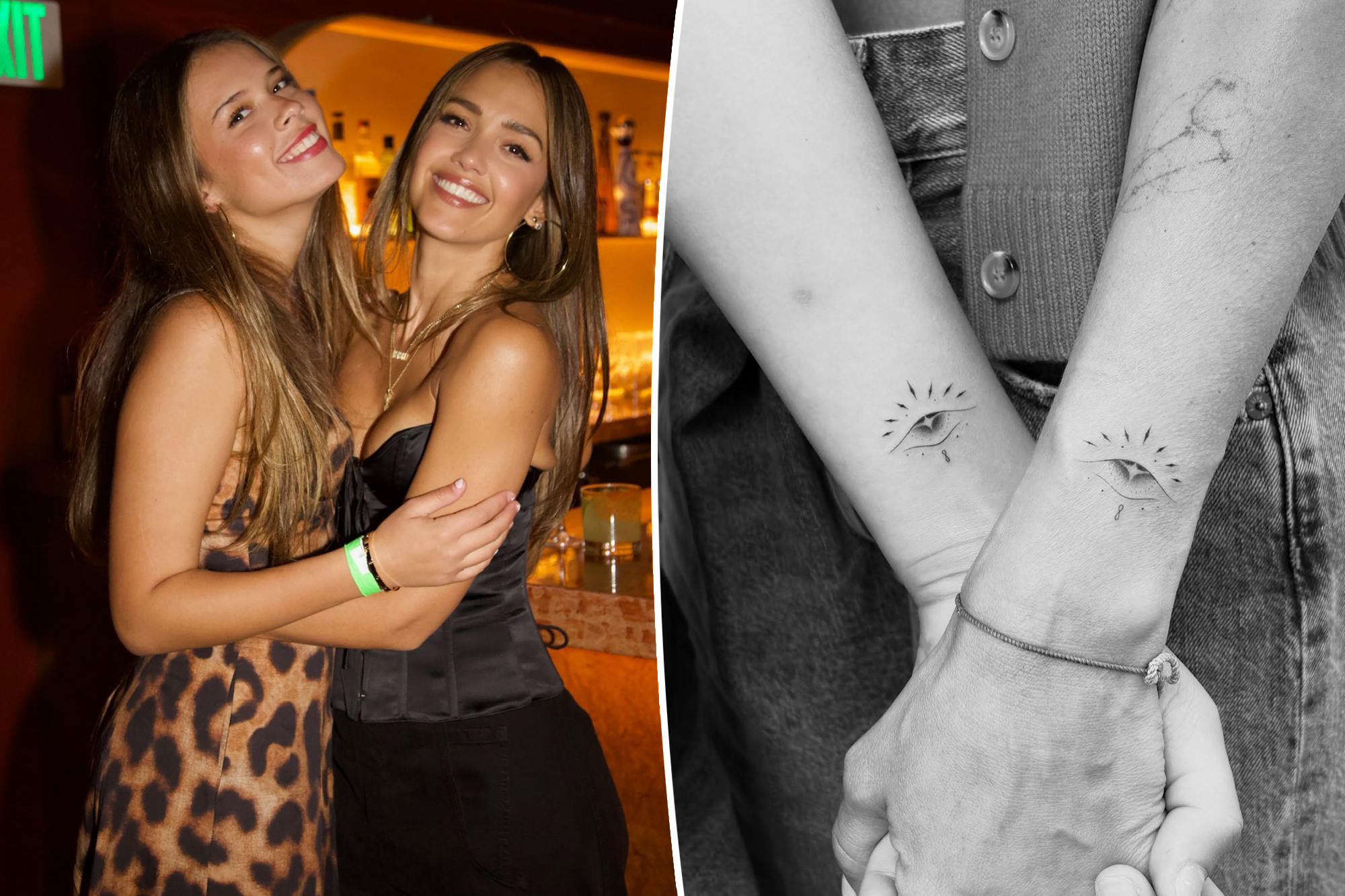 Jessica Alba and Honor, 18, get matching mother-daughter tattoos before teen starts college