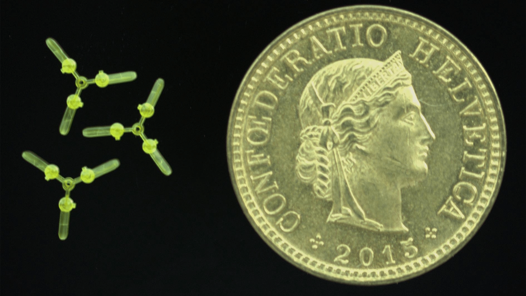 Sound waves power these tiny drones