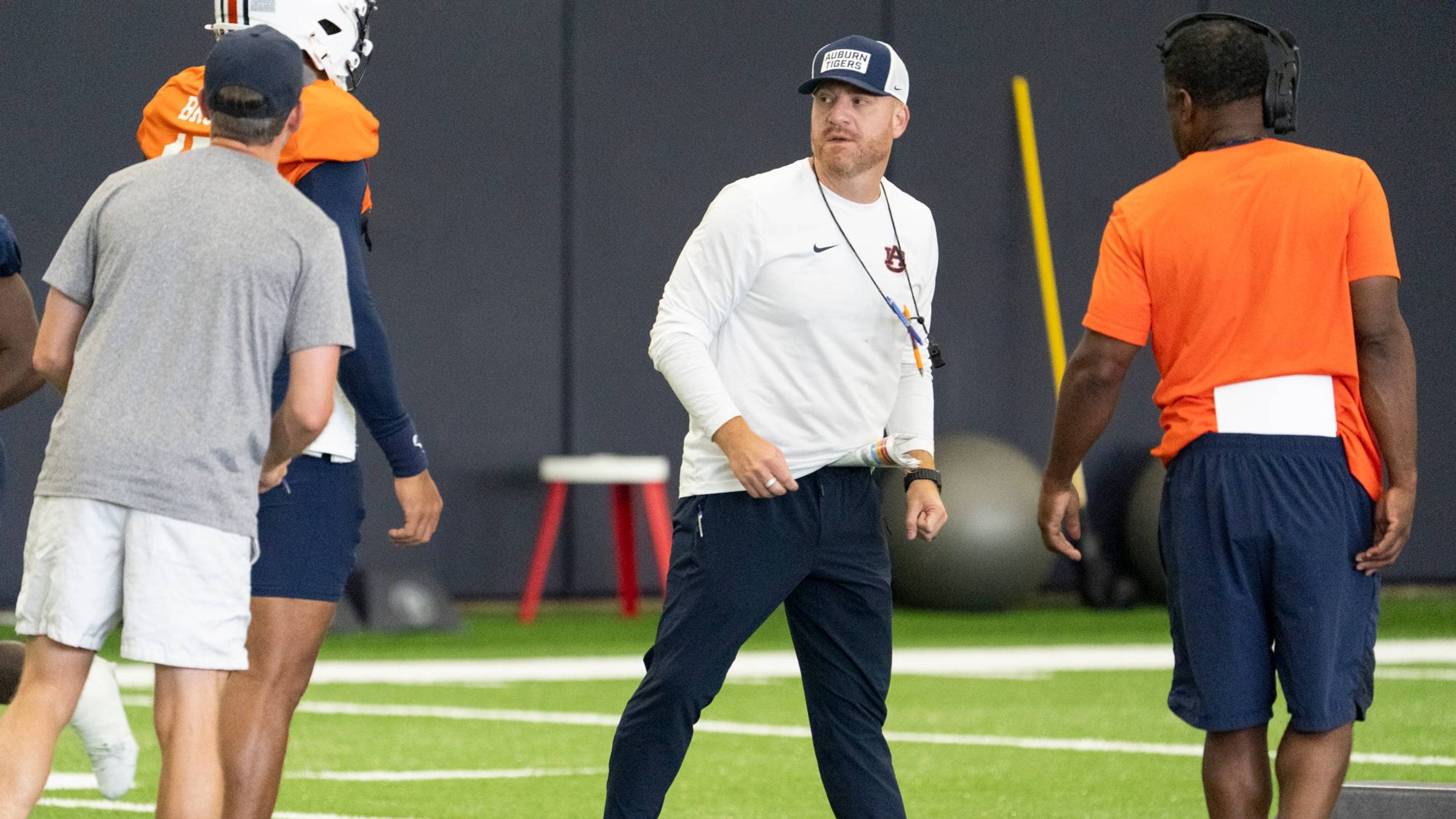 Auburn HC Alex Golesh Details the Most Important Aspect of College Football in This Era
