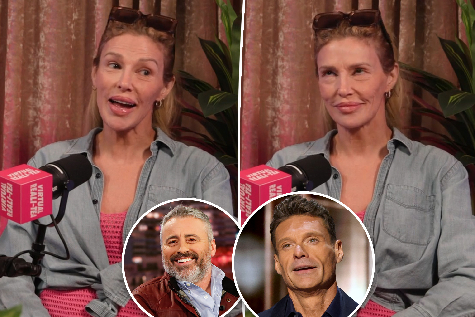 Brandi Glanville plays coy about ‘hot’ flings with Ryan Seacrest and Matt LeBlanc