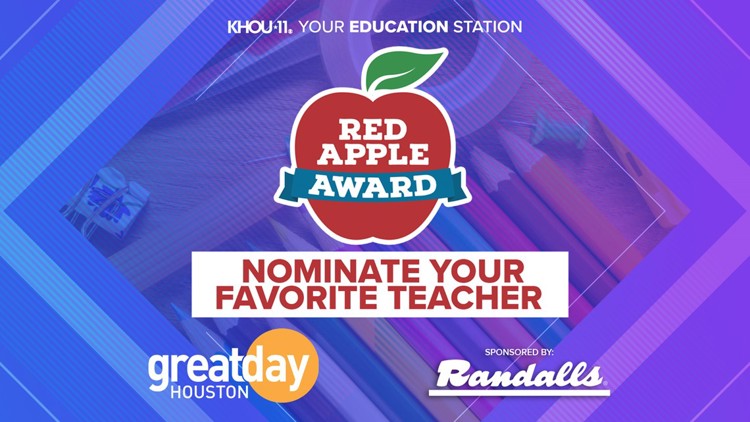 Nominate a teacher for a Randalls Red Apple Award!